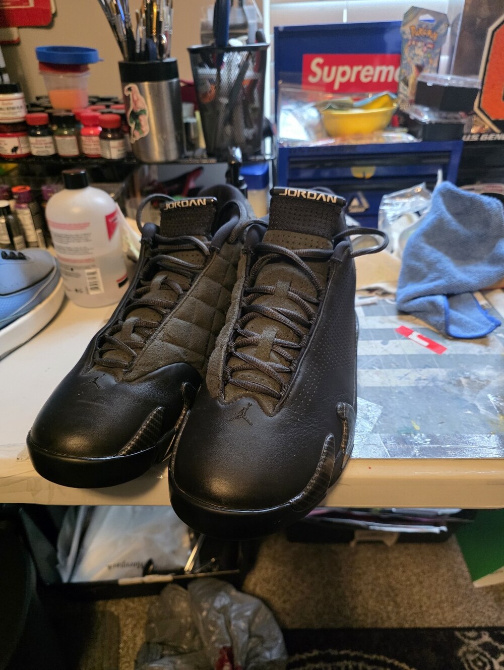 Air Jordan 14 Retro Black Ferrari Mens Size 12